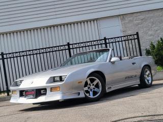 Used 1990 Chevrolet Camaro IROC Z28 CONVERTIBLE **5 SPEED MANUAL-350 V8** for sale in Toronto, ON