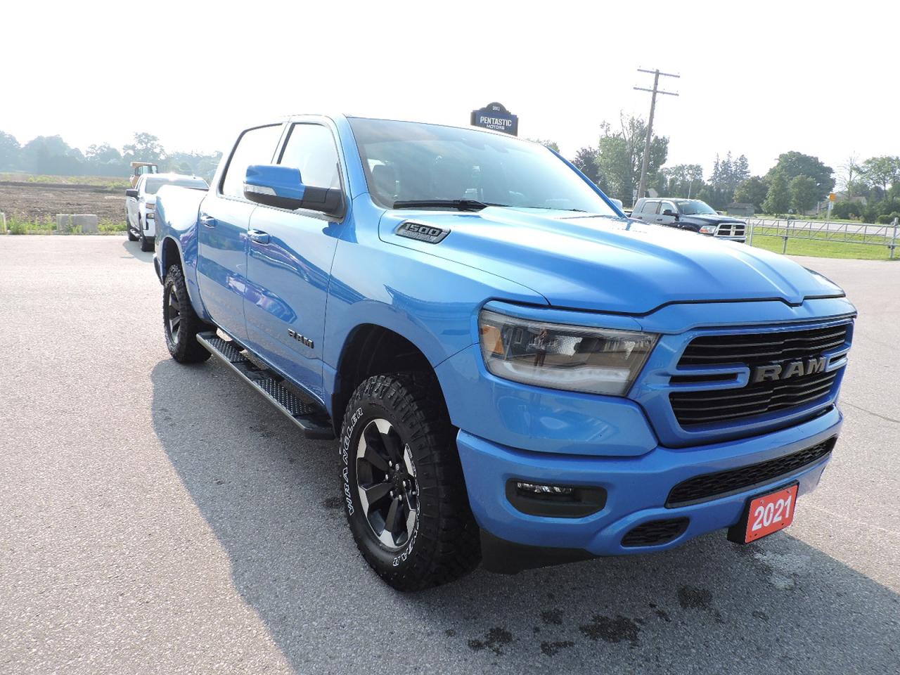2021 RAM 1500 Sport HEMI 4x4 1-Owner Truck Nicely Optioned