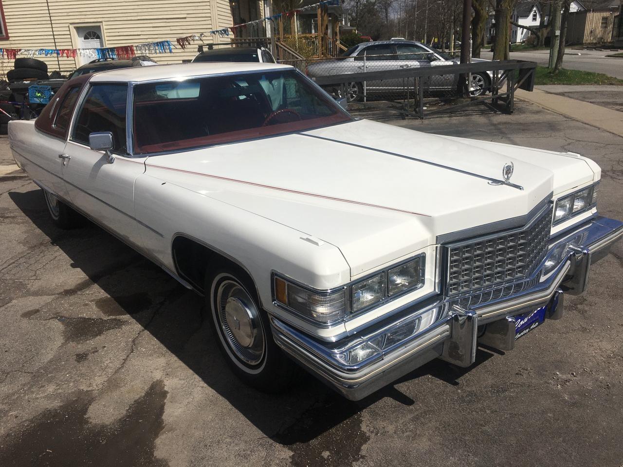 1976 Cadillac Coupe De Ville Documented Original Mileage (Stored 22 Years) - Photo #2