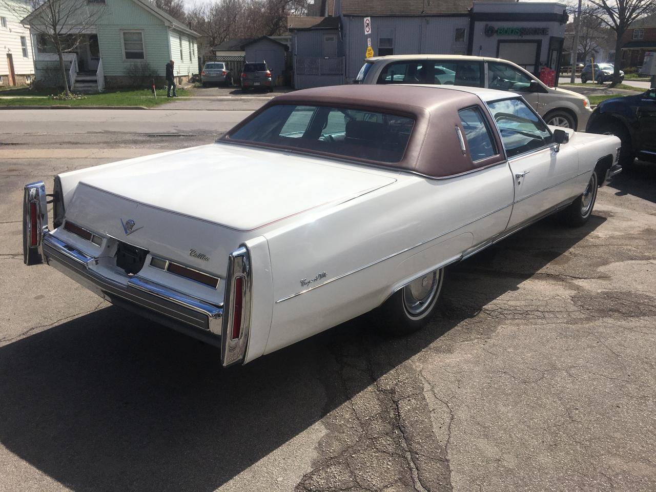 1976 Cadillac Coupe De Ville Documented Original Mileage (Stored 22 Years) - Photo #3