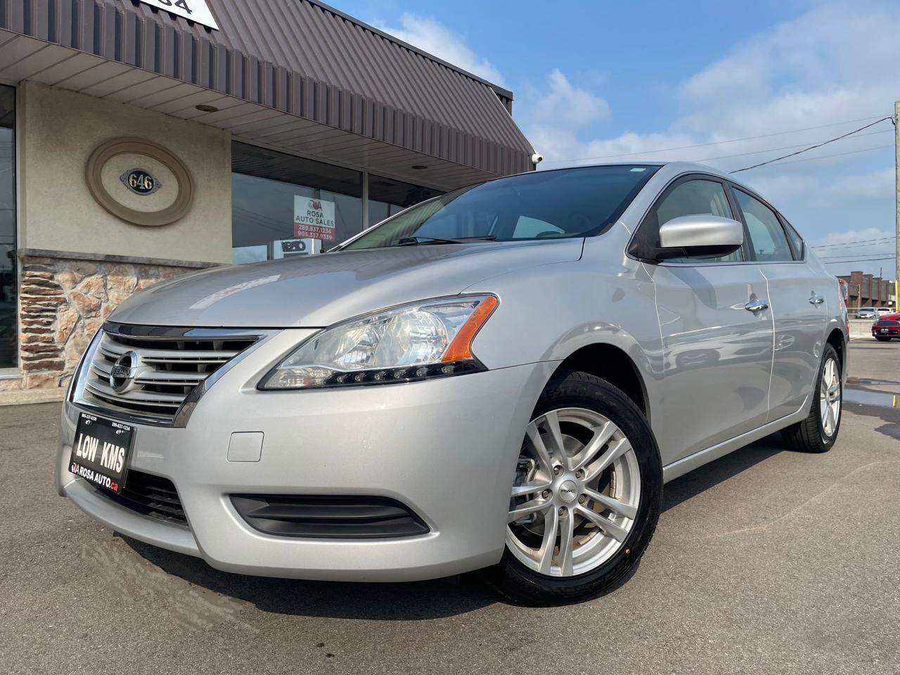 2013 Nissan Sentra AUTO LOW KM NO ACCIDENT GAS SAVER NEW TIRES - Photo #1