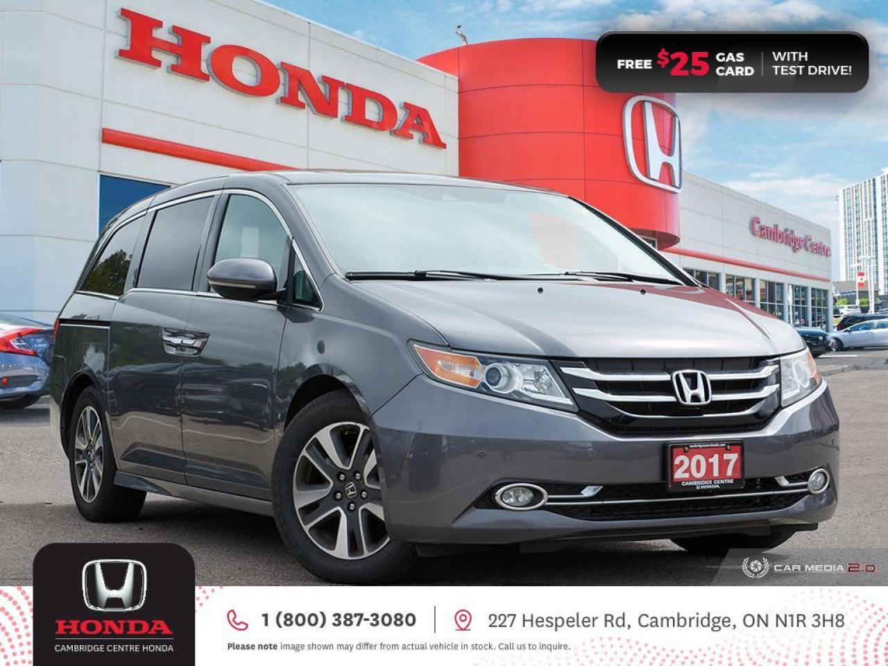 Used 2017 Honda Odyssey Touring GPS NAVIGATION | REARVIEW CAMERA | POWER SUNROOF for sale in Cambridge, ON