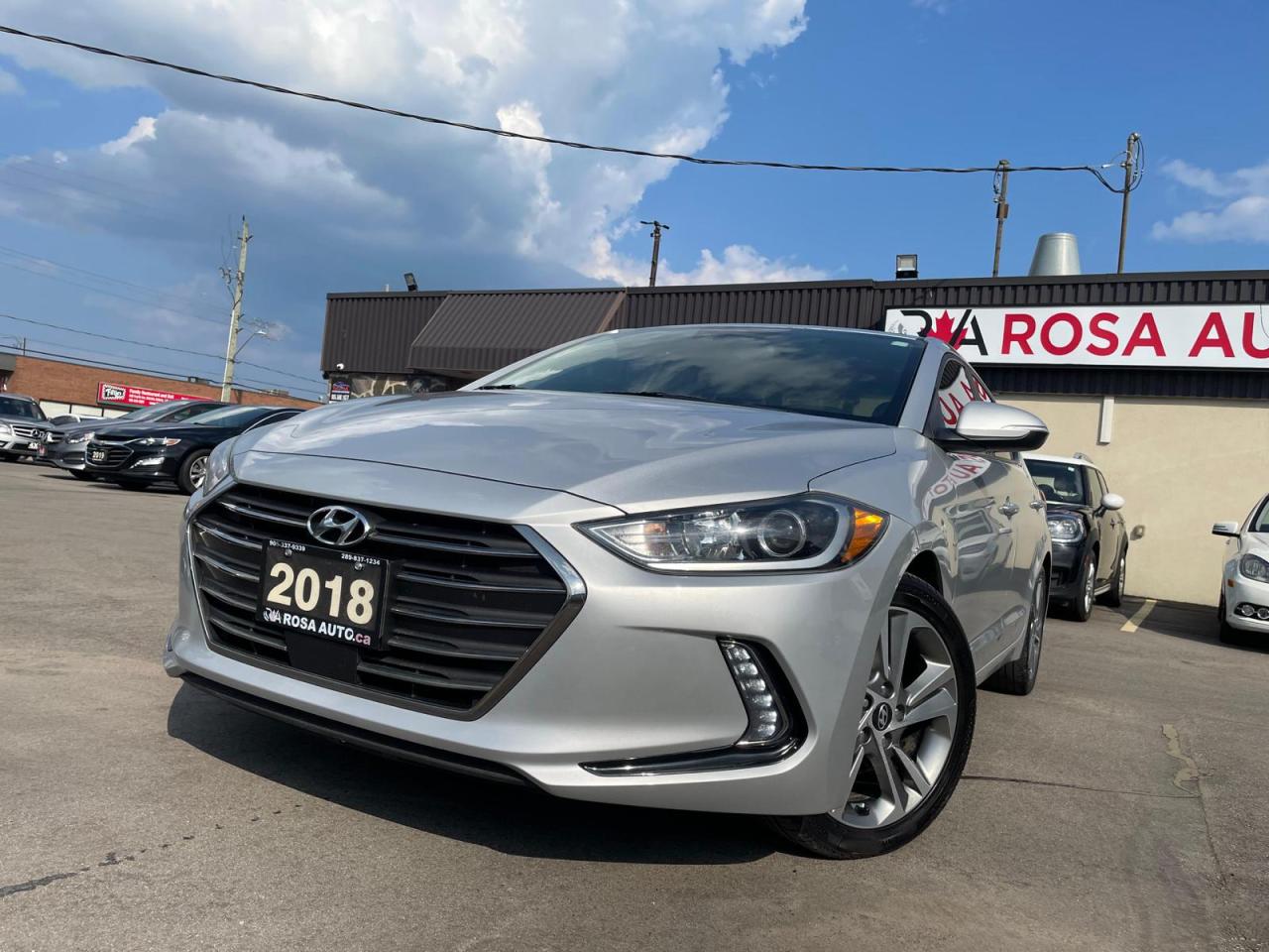2018 Hyundai Elantra AUTO LEATEHR BLIND SPOT HEATED SEATS BLUETOOTH - Photo #1