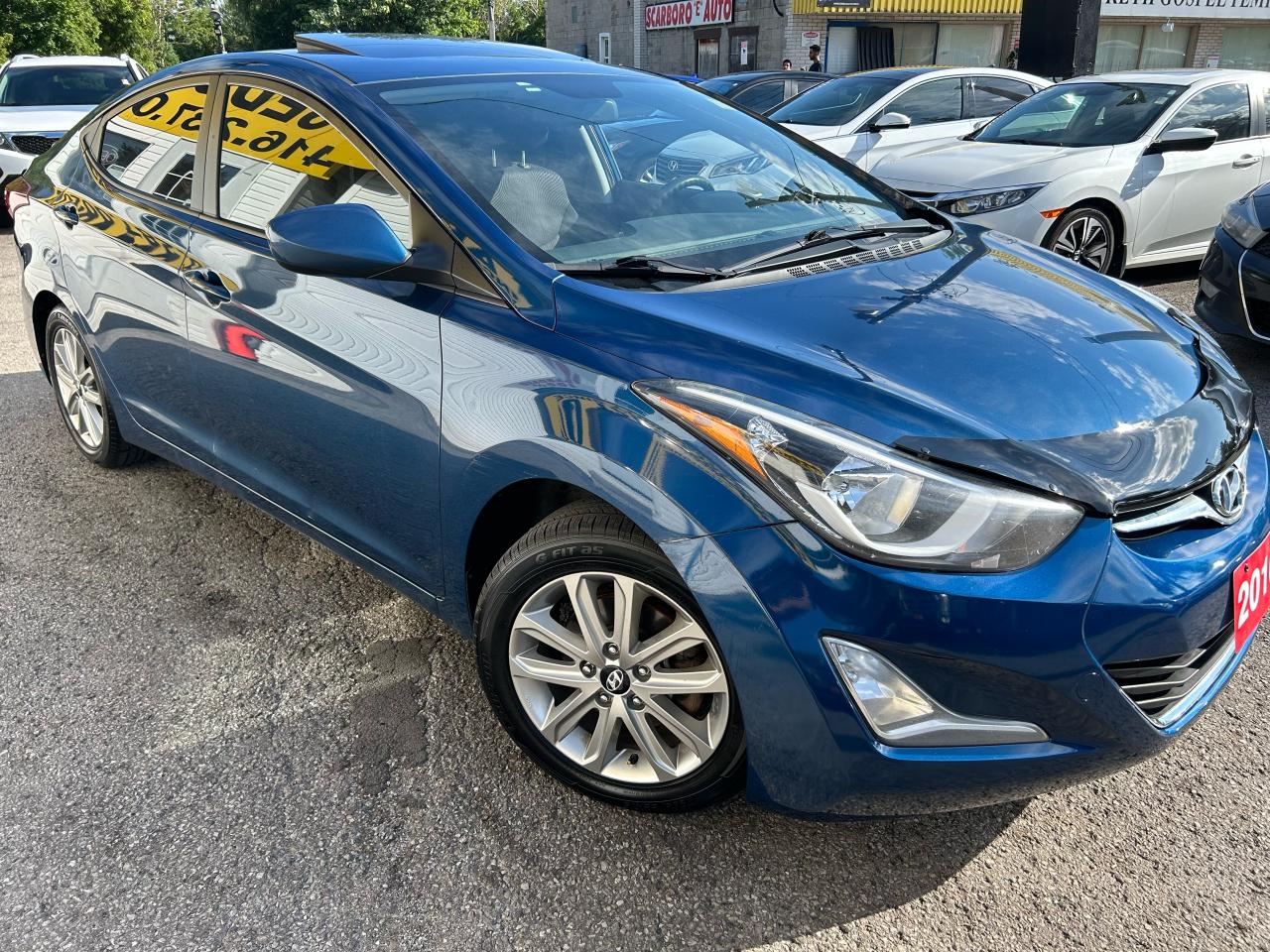 Used 2016 Hyundai Elantra Sport/CAMERA/ROOF/FOG LIGHTS/P.GROUB/ALLOYS for sale in Scarborough, ON