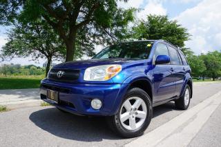 Used 2005 Toyota RAV4 LIMITED / NO ACCIDENTS / MANUAL / LOW KM'S / 4WD for sale in Etobicoke, ON