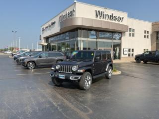 Used 2020 Jeep Wrangler Sahara for sale in Windsor, ON