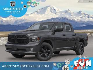 <br> <br>  This 2023 Ram 1500 Classic is the truck to have, thanks to its incredible powertrain and a well-appointed interior. <br> <br>The reasons why this Ram 1500 Classic stands above its well-respected competition are evident: uncompromising capability, proven commitment to safety and security, and state-of-the-art technology. From its muscular exterior to the well-trimmed interior, this 2023 Ram 1500 Classic is more than just a workhorse. Get the job done in comfort and style while getting a great value with this amazing full-size truck. <br> <br> This granite crystal metallic Crew Cab 4X4 pickup   has a 8 speed automatic transmission and is powered by a  305HP 3.6L V6 Cylinder Engine.<br> <br> Our 1500 Classics trim level is Express. This Ram 1500 Express features upgraded aluminum wheels, front fog lamps and USB connectivity, along with a great selection of standard features such as class II towing equipment including a hitch, wiring harness and trailer sway control, heavy-duty suspension, cargo box lighting, and a locking tailgate. Additional features include heated and power adjustable side mirrors, UCconnect 3, cruise control, air conditioning, vinyl floor lining, and a rearview camera. This vehicle has been upgraded with the following features: Aluminum Wheels,  Heavy Duty Suspension,  Tow Package,  Power Mirrors,  Rear Camera. <br><br> View the original window sticker for this vehicle with this url <b><a href=http://www.chrysler.com/hostd/windowsticker/getWindowStickerPdf.do?vin=1C6RR7KG4PS577734 target=_blank>http://www.chrysler.com/hostd/windowsticker/getWindowStickerPdf.do?vin=1C6RR7KG4PS577734</a></b>.<br> <br/> Total  cash rebate of $12524 is reflected in the price. Credit includes up to 20% MSRP.  6.49% financing for 96 months. <br> Buy this vehicle now for the lowest weekly payment of <b>$172.99</b> with $0 down for 96 months @ 6.49% APR O.A.C. ( taxes included, Plus applicable fees   ).  Incentives expire 2024-04-30.  See dealer for details. <br> <br>Abbotsford Chrysler, Dodge, Jeep, Ram LTD joined the family-owned Trotman Auto Group LTD in 2010. We are a BBB accredited pre-owned auto dealership.<br><br>Come take this vehicle for a test drive today and see for yourself why we are the dealership with the #1 customer satisfaction in the Fraser Valley.<br><br>Serving the Fraser Valley and our friends in Surrey, Langley and surrounding Lower Mainland areas. Abbotsford Chrysler, Dodge, Jeep, Ram LTD carry premium used cars, competitively priced for todays market. If you don not find what you are looking for in our inventory, just ask, and we will do our best to fulfill your needs. Drive down to the Abbotsford Auto Mall or view our inventory at https://www.abbotsfordchrysler.com/used/.<br><br>*All Sales are subject to Taxes and Fees. The second key, floor mats, and owners manual may not be available on all pre-owned vehicles.Documentation Fee $699.00, Fuel Surcharge: $179.00 (electric vehicles excluded), Finance Placement Fee: $500.00 (if applicable)<br> Come by and check out our fleet of 80+ used cars and trucks and 140+ new cars and trucks for sale in Abbotsford.  o~o