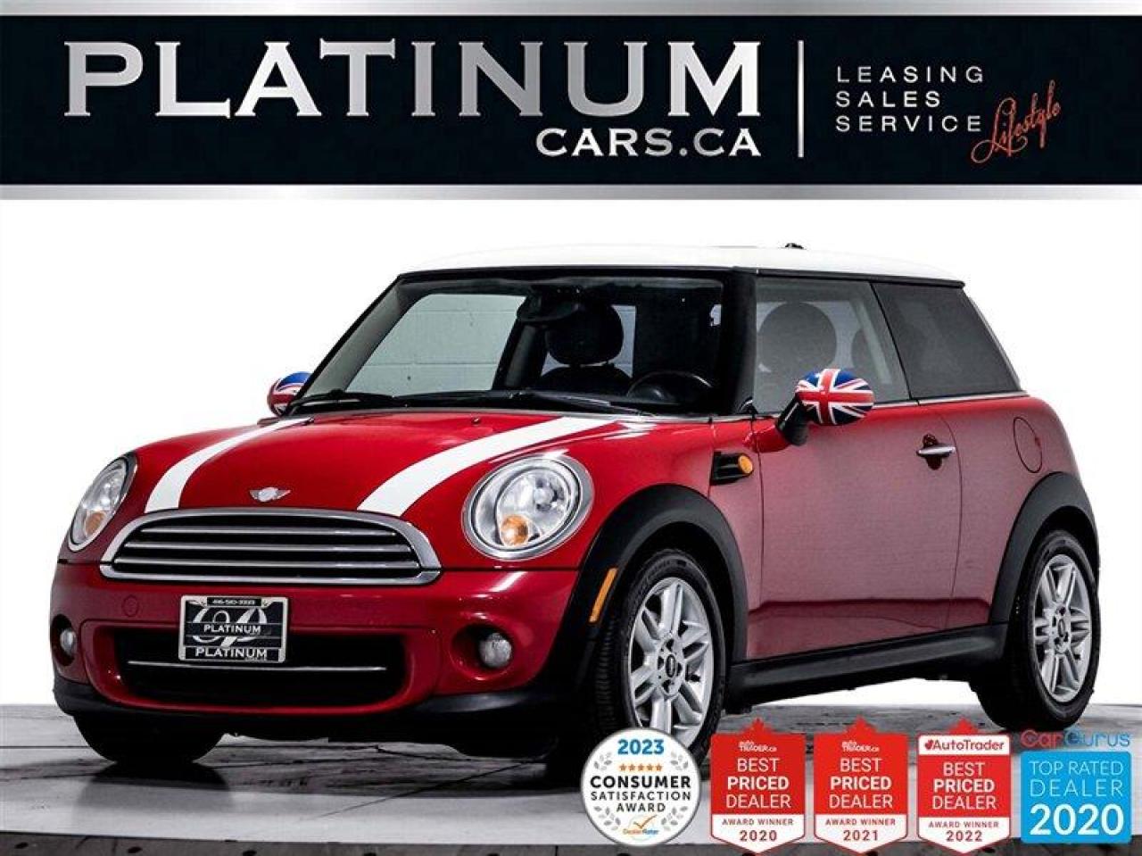 Used 2011 MINI Cooper 2DR HATCH, MANUAL, BLUETOOTH, LEATHER, for sale in Toronto, ON