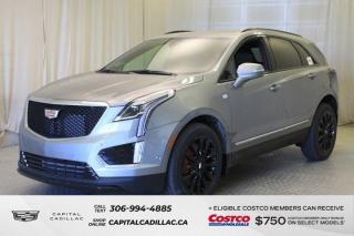 This 2024 Cadillac XT5 in Argent Silver Metallic is equipped with AWD and Gas V6 3.6L/ engine.The Cadillac XT5 is style for any occasion. The signature grille and crest make a statement with every arrival, while sharp lines and sweeping curves meet jewel-like lighting elements for a style thats truly moving. Available LED Cornering Lamps cast light into corners as you take them, while available LED IntelliBeam headlamps automatically switch between high and low beams as vehicles approach. 20in alloy wheels, illuminating door handles and a hands-free liftgate help you stand apart on any road. Inside, comfort is in control with premium materials and an ultra-view power sunroof. 40/20/40 folding rear seats can also be folded flat to reveal up to 1.78 cubic meters space. With 310hp and 271 lb.-ft. of torque, the 3.6L V6 engine is powerful, but thats not the whole story. Innovative technologies like Active Fuel Management and Auto Stop/Start make this SUV efficient, too. Electronic Precision Shift moves you from Park to Drive in a simple gesture and puts you in command of an advanced 8-speed automatic transmission. Plus, three distinct driver modes and available All-Wheel Drive give you control of the driving experience. The XT5 offers a range of convenient features for staying connected on the road, including an infotainment system, Apple CarPlay and Android Auto compatibility, premium surround sound system, built-in Wi-Fi, navigation, rear camera mirror, wireless charging, reconfigurable gauge cluster and head-up display. Youll also find a comprehensive suite of safety features such as lane keep assist with lane departure warning, lane change alert, surround vision, pedestrian braking, and more.Check out this vehicles pictures, features, options and specs, and let us know if you have any questions. Helping find the perfect vehicle FOR YOU is our only priority.P.S...Sometimes texting is easier. Text (or call) 306-988-7738 for fast answers at your fingertips!Dealer License #914248Disclaimer: All prices are plus taxes & include all cash credits & loyalties. See dealer for Details.