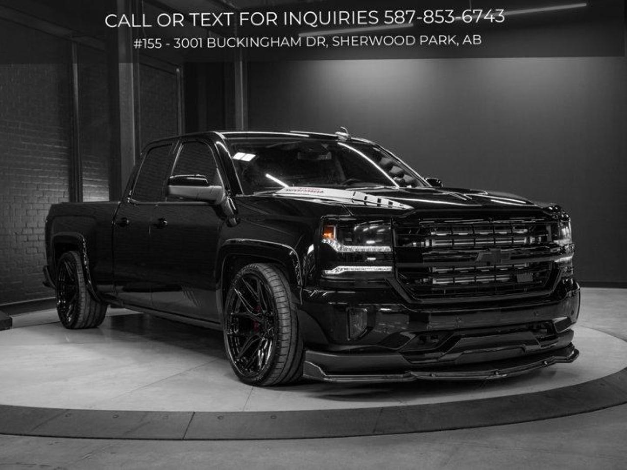 Used 2017 Chevrolet Silverado 1500 LTZ | Twin Turbo | 1000 HP | Vossen Wheels for sale in Sherwood Park, AB