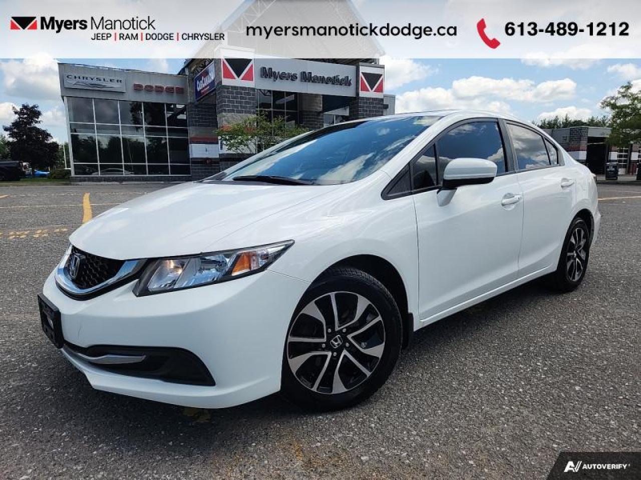 Used 2015 Honda Civic Sedan EX  SUNROOF for sale in Ottawa, ON