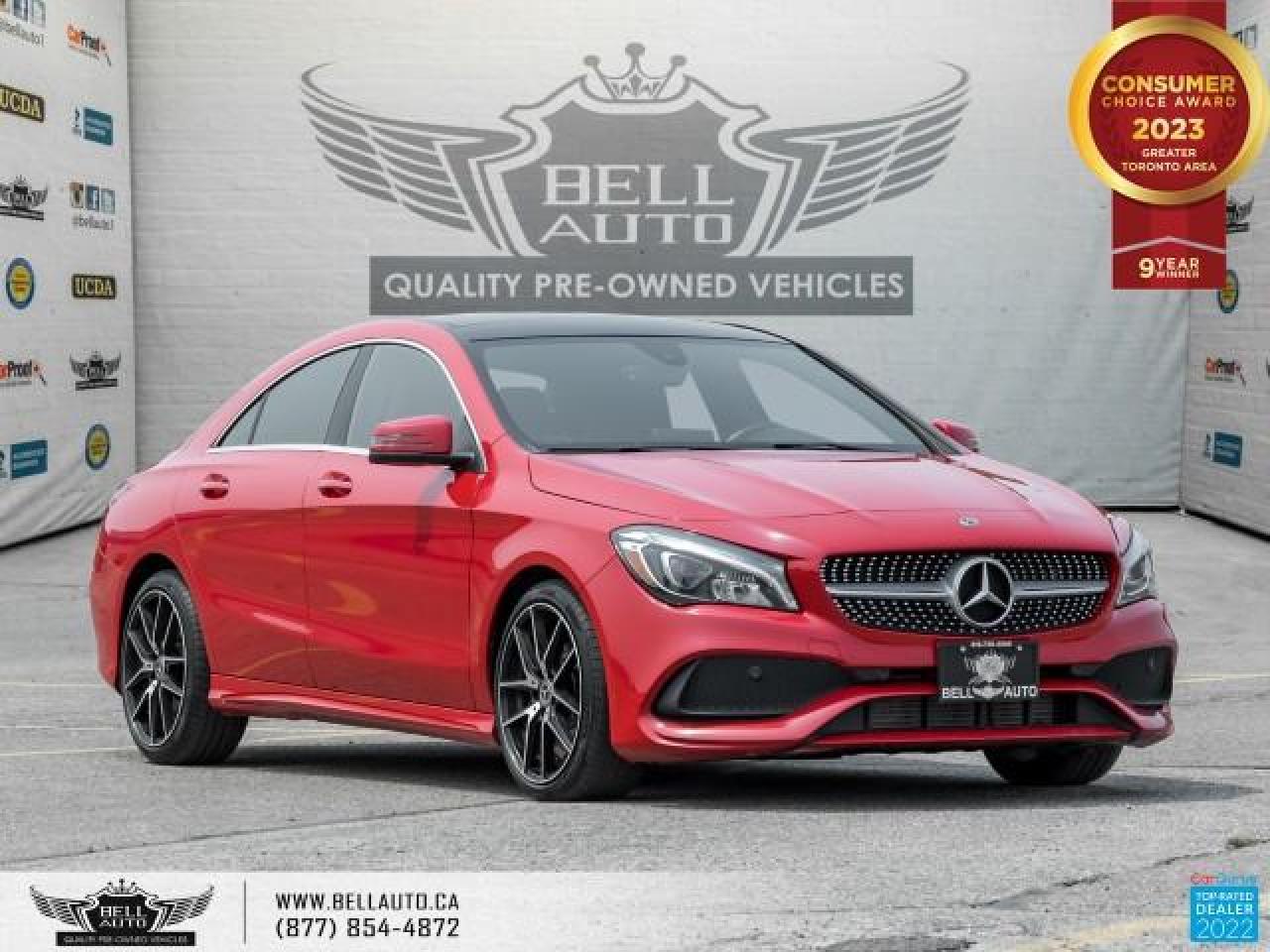 Used 2019 Mercedes-Benz CLA-Class CLA 250, AMGStyling Pkg, Navi, Pano, BackUpCam, B.Spot, TurboCharged, OnStar, NoAccident for sale in Toronto, ON