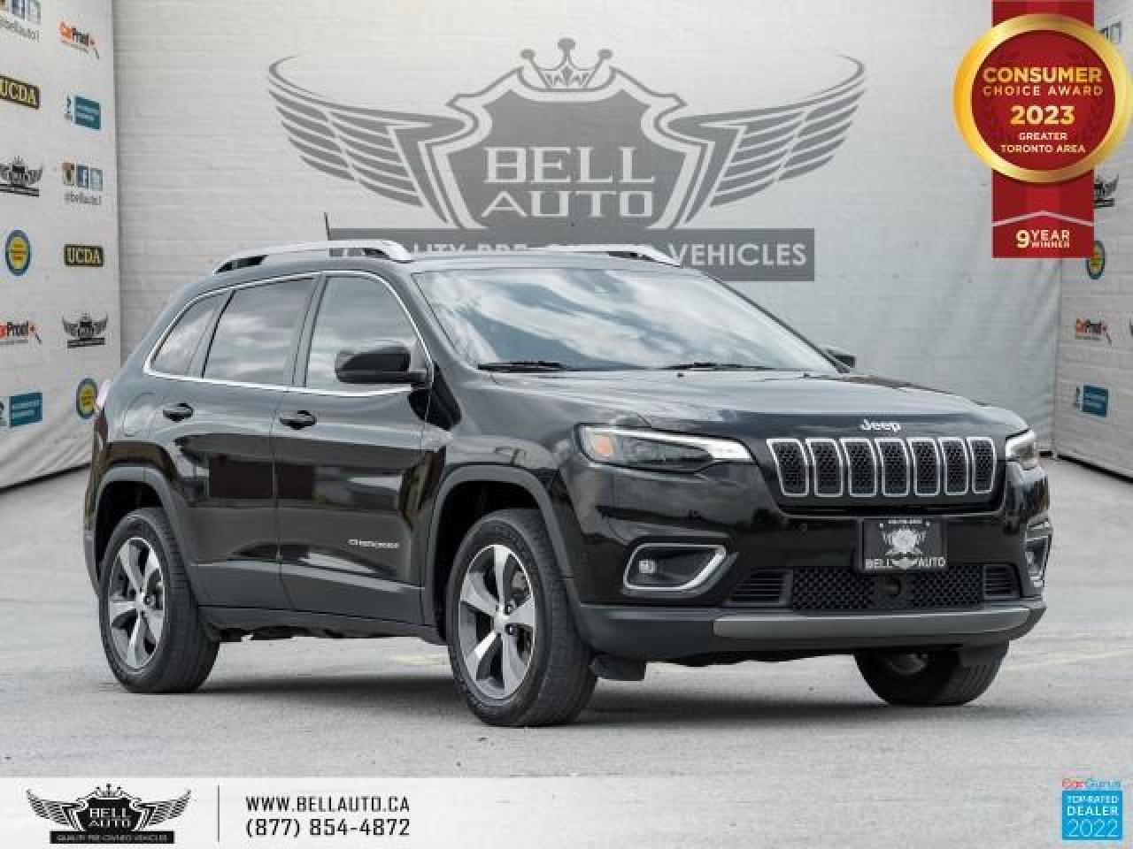 2019 Jeep Cherokee Limited, 4X4, Navi, PanoRoof, BackUpCam, Sensors, B.Spot, RemoteStart Photo1