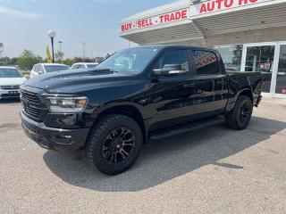 Used 2022 RAM 1500 SPORT BACKUP CAMERA NAVIGATION PANORAMIC SUNROOF LEATHER for sale in Calgary, AB