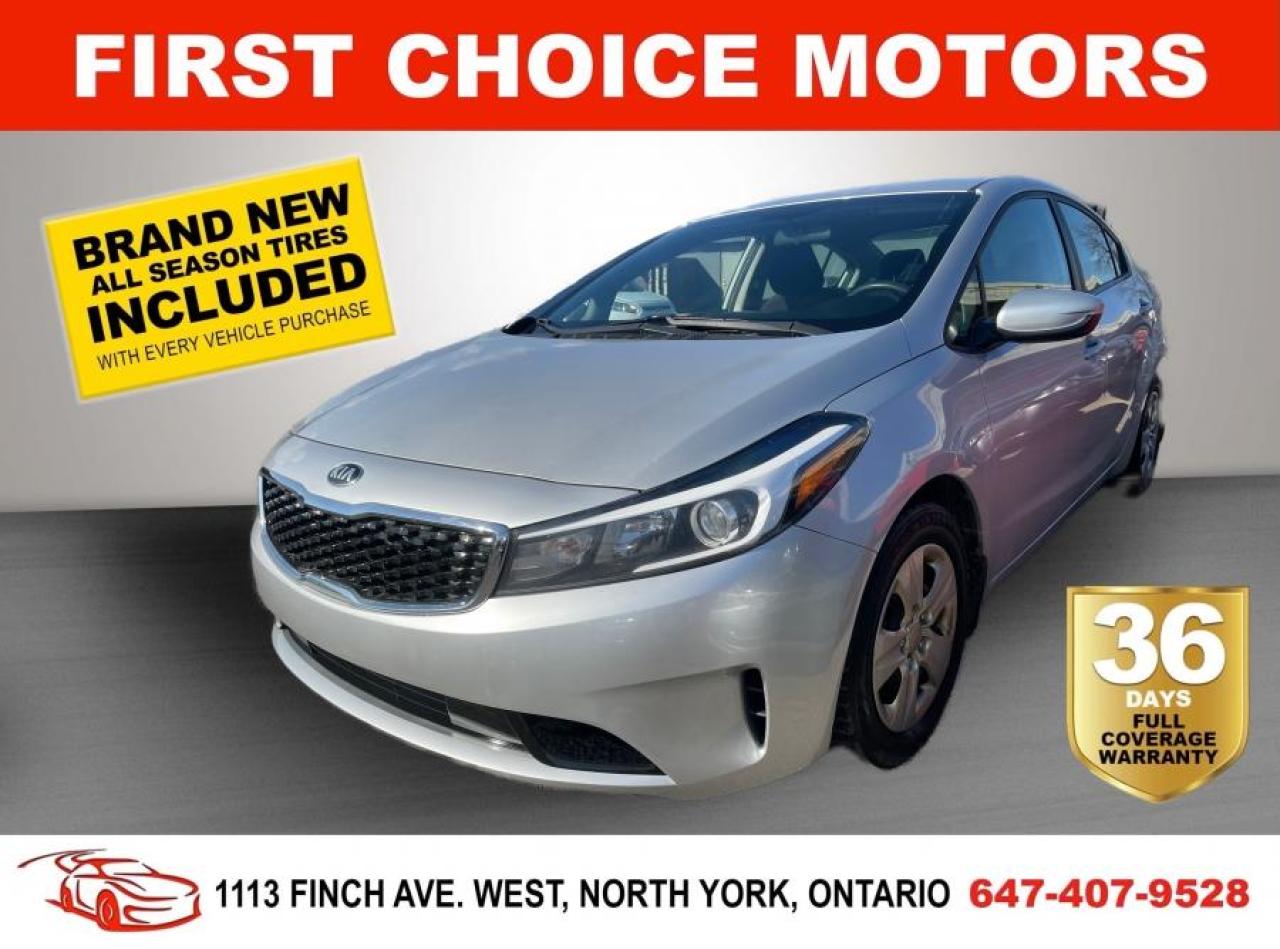 Used 2017 Kia Forte LX ~AUTOMATIC, FULLY CERTIFIED WITH WARRANTY!!!~ for sale in North York, ON