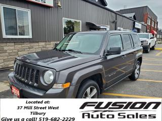 Used 2016 Jeep Patriot High Altitude-NO HST TO A MAX OF $2000 LTD TIME ON for sale in Tilbury, ON