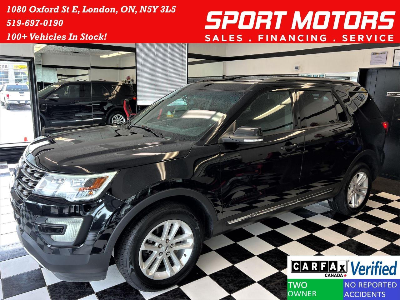 2017 Ford Explorer XLT 4WD V6+7 Passenger+New Tires+Roof+CLEAN CARFAX Photo77