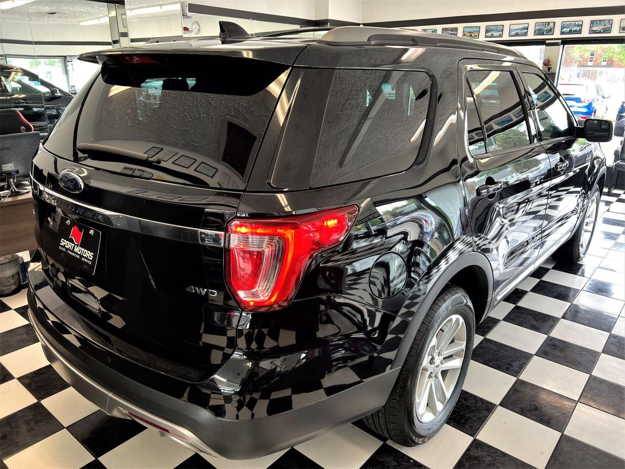 2017 Ford Explorer XLT 4WD V6+7 Passenger+New Tires+Roof+CLEAN CARFAX - Photo #4