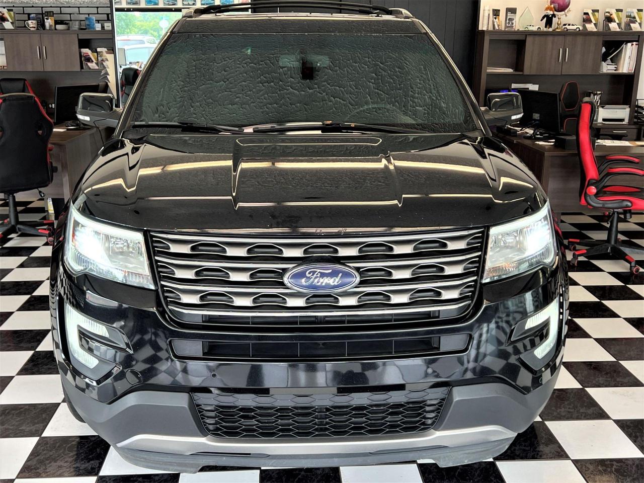 2017 Ford Explorer XLT 4WD V6+7 Passenger+New Tires+Roof+CLEAN CARFAX - Photo #6