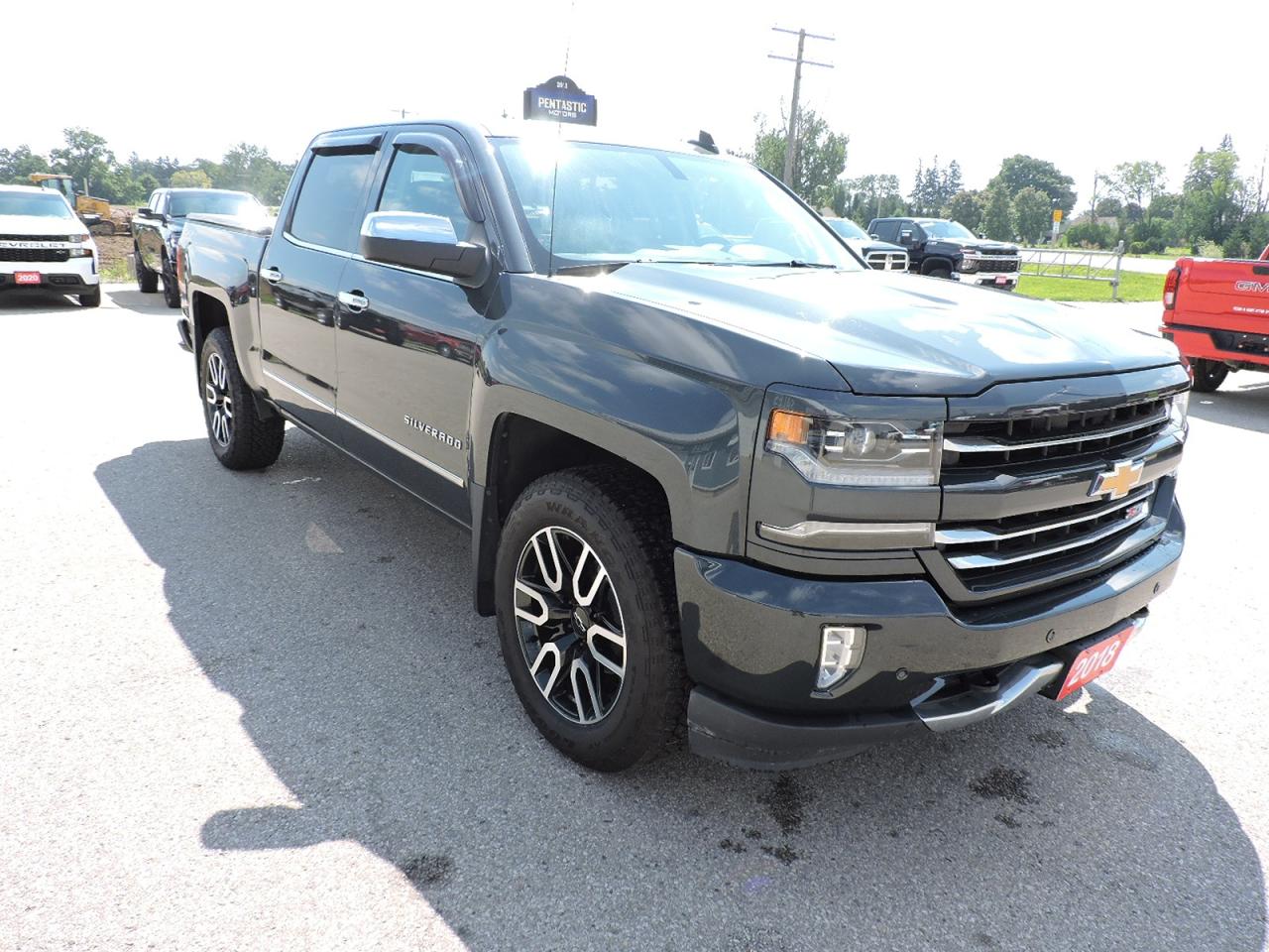 2018 Chevrolet Silverado 1500 LTZ 5.3L 4X4 Sunroof Navigation New Brakes