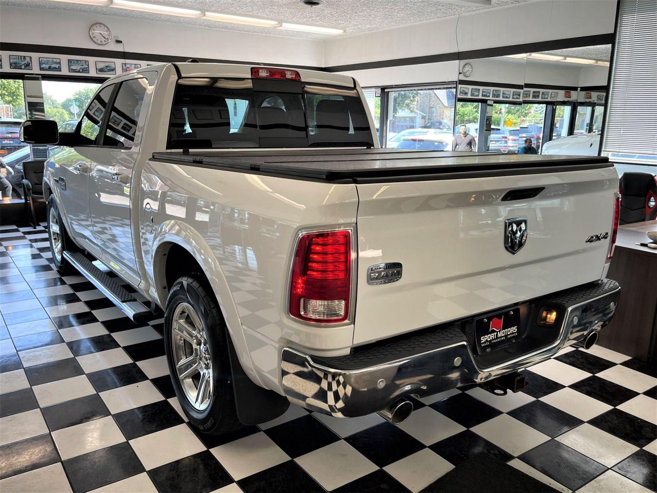 2015 RAM 1500 LARAMIE LONGHORN CREW ECO DIESEL 4X4+New Tires - Photo #2
