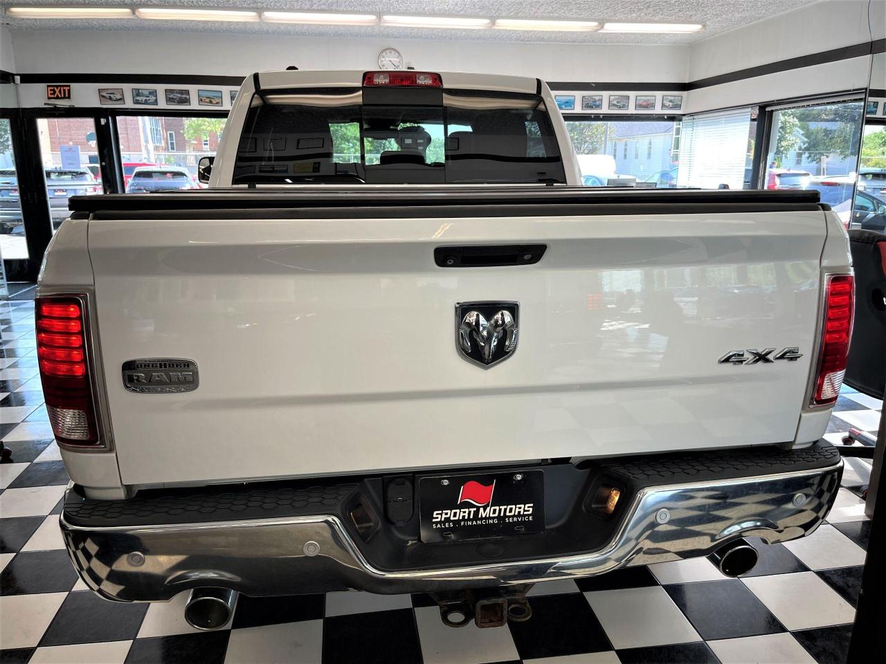 2015 RAM 1500 LARAMIE LONGHORN CREW ECO DIESEL 4X4+New Tires - Photo #3