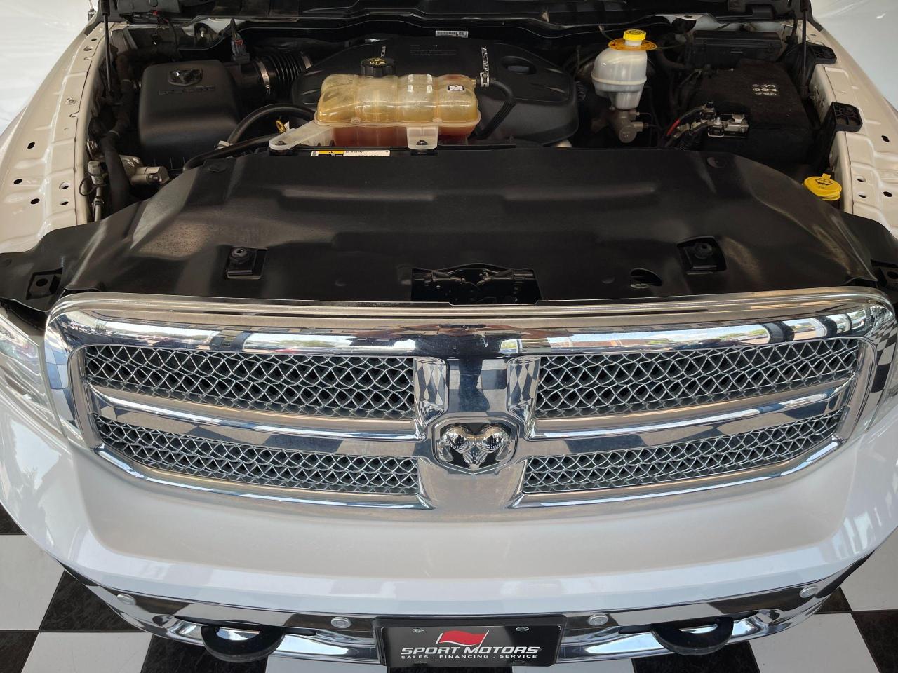 2015 RAM 1500 LARAMIE LONGHORN CREW ECO DIESEL 4X4+New Tires - Photo #7