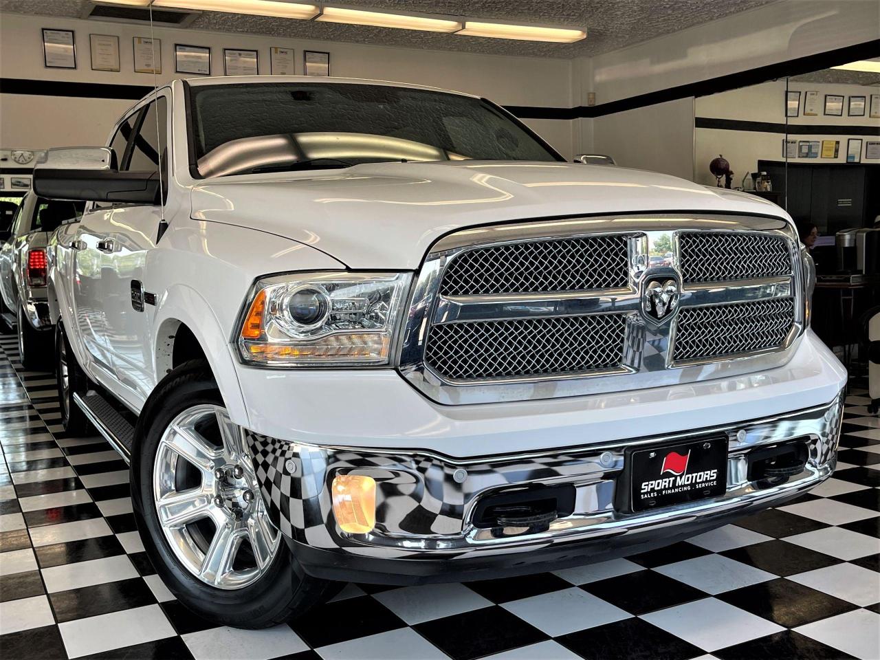 2015 RAM 1500 LARAMIE LONGHORN CREW ECO DIESEL 4X4+New Tires - Photo #15