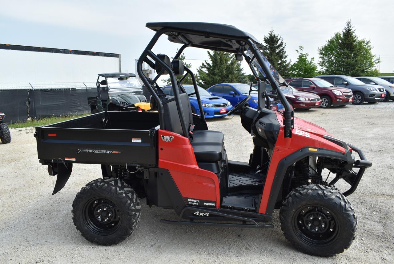 2023 Massimo T-Boss 1100D RED UTV DIESEL - Photo #13