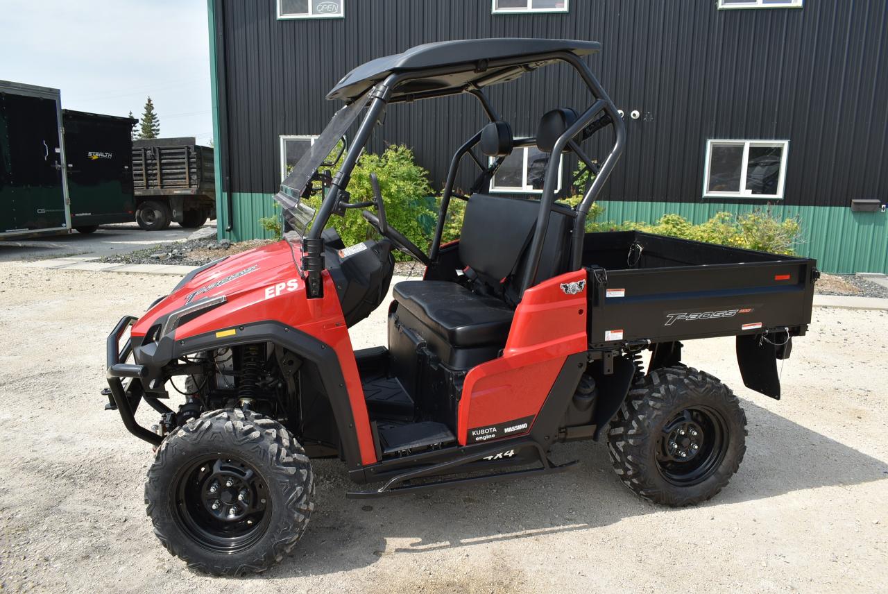 2023 Massimo T-Boss 1100D RED UTV DIESEL - Photo #4