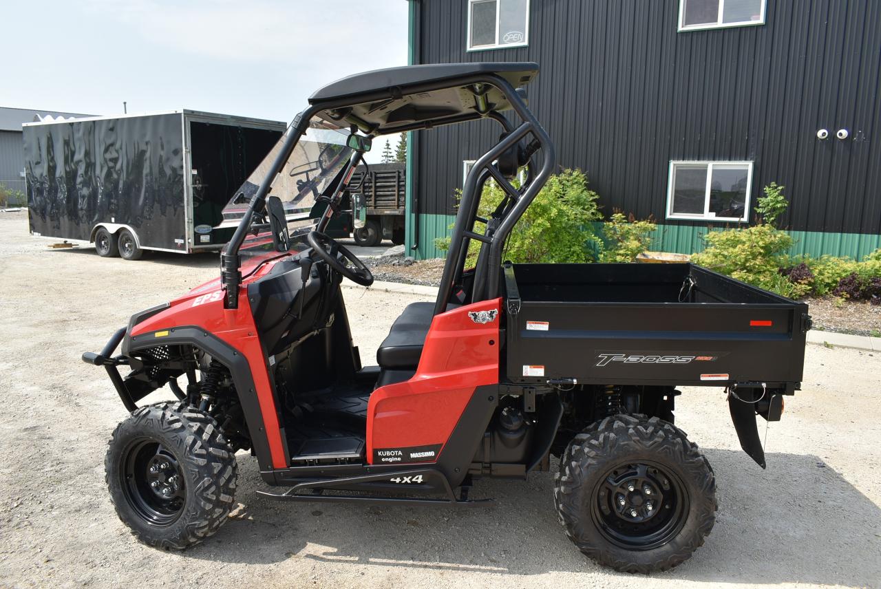 2023 Massimo T-Boss 1100D RED UTV DIESEL - Photo #5