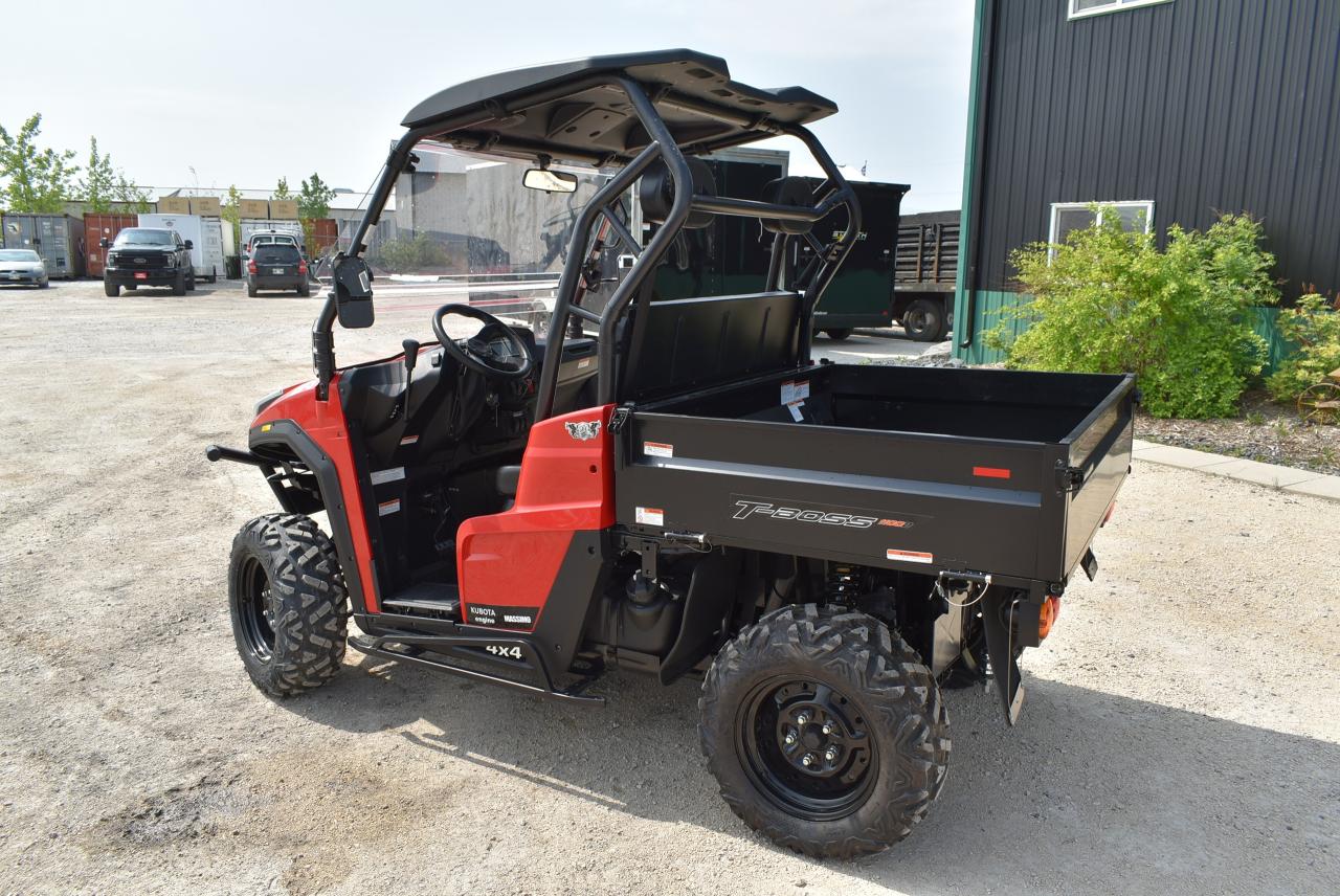 2023 Massimo T-Boss 1100D RED UTV DIESEL - Photo #6