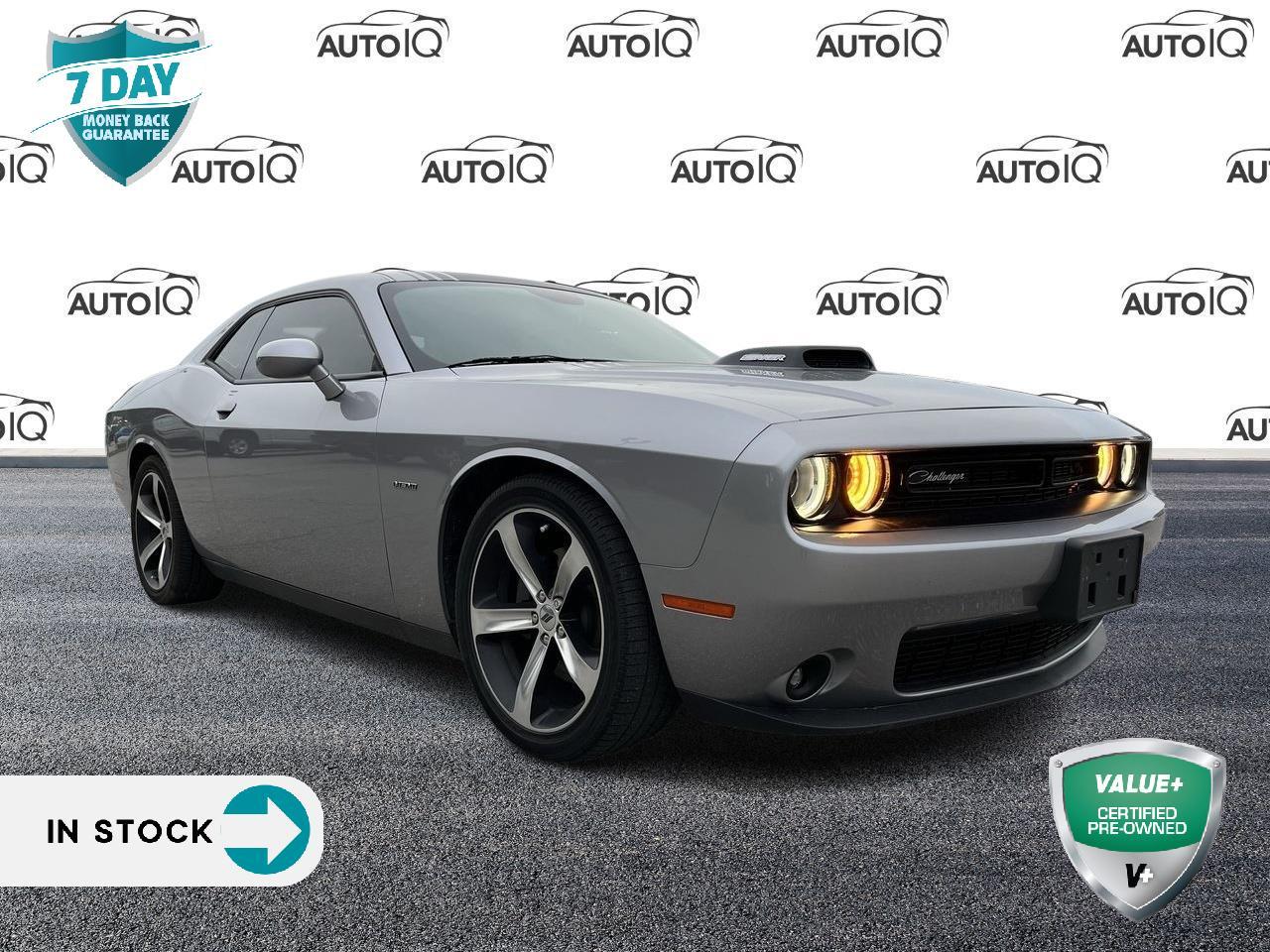 Used 2017 Dodge Challenger R/T MANUAL SHAKER!!! | LOW KMS | CLEAN CARFAX for sale in Barrie, ON