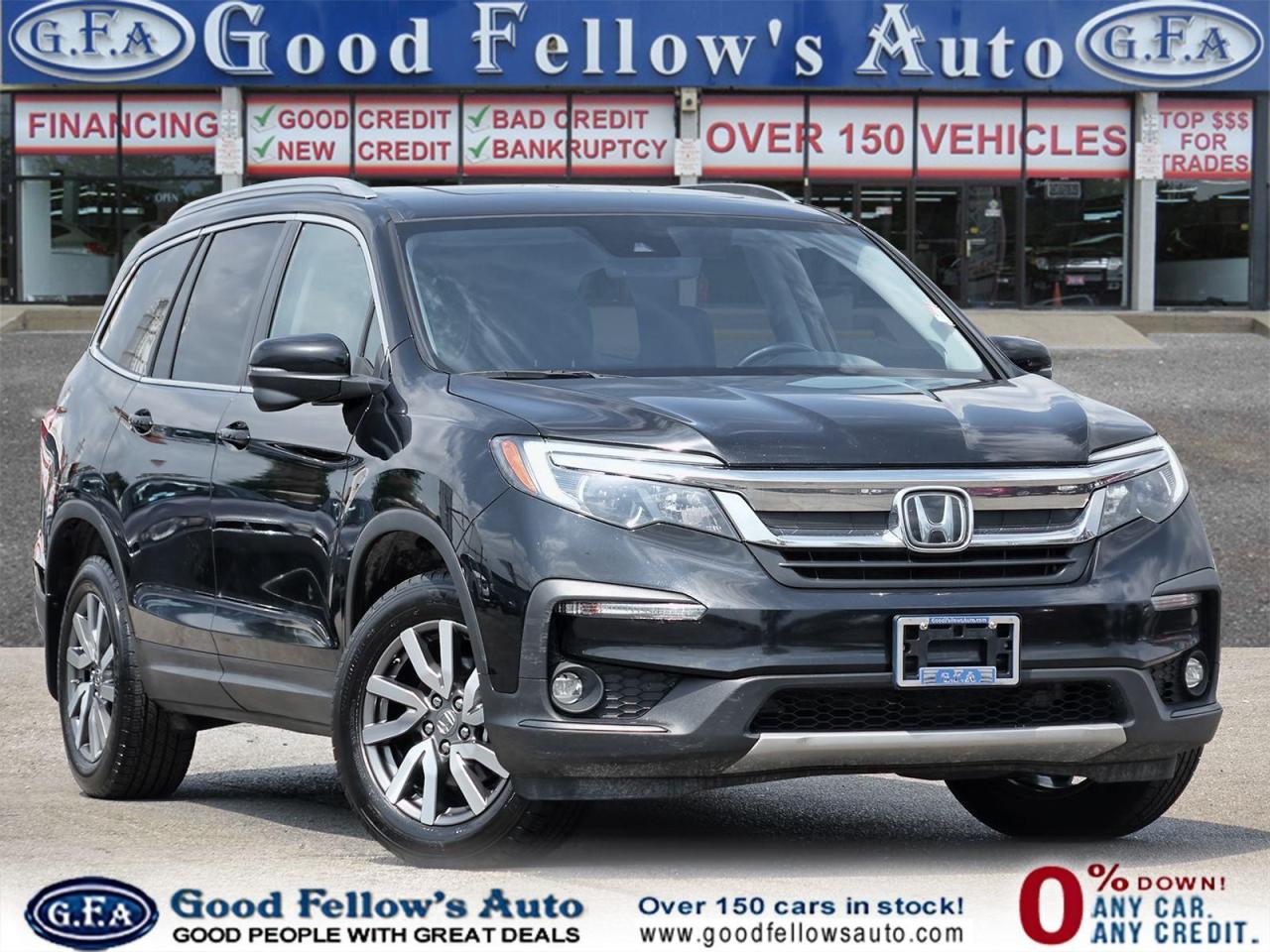 2021 Honda Pilot EX-L MODEL, 8 PASSENGER, AWD, LEATHER SEATS, SUNRO Photo1