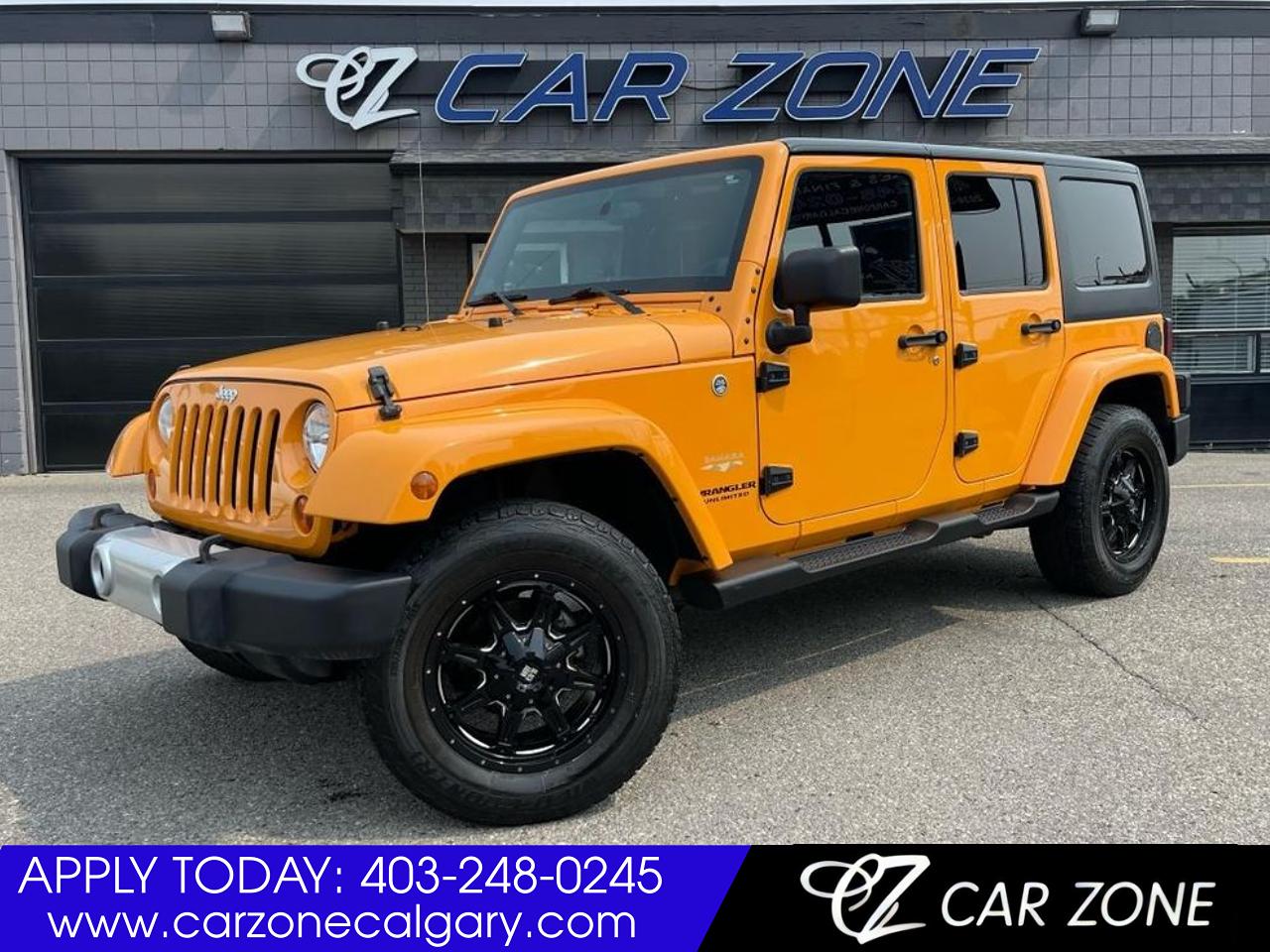 Used 2013 Jeep Wrangler One Owner New Brakes New Windshield for sale in Calgary, AB