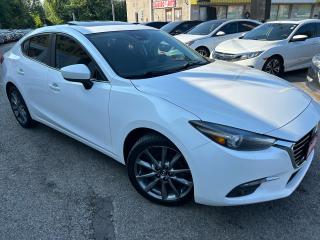 Used 2018 Mazda MAZDA3 GT/NAVI/CAMERA/LEATHER/ROOF/P.SEATS/P.GROUB/ALLOYS for sale in Scarborough, ON