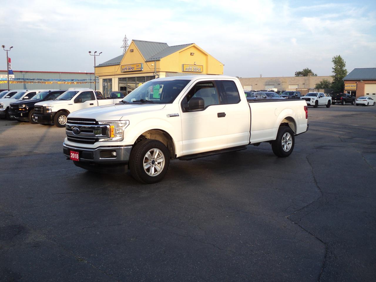 2018 Ford F-150 XLT SuperCab 4x4 3.5L Ecoboost 8ftBox BackUpCam