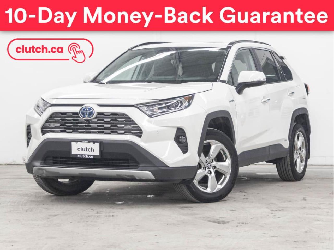 Used 2021 Toyota RAV4 Hybrid Limited w/ Apple CarPlay & Android Auto, Dynamic Cruise, Sunroof for sale in Toronto, ON