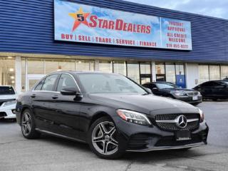 Used 2019 Mercedes-Benz C-Class NAV LEATHER PANO ROOF MINT! WE FINANCE ALL CREDIT! for sale in London, ON