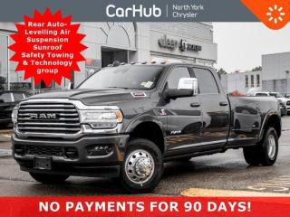 
This brand new 2024 RAM 3500 Limited Longhorn is rugged, reliable, and ready for any job! It delivers a Intercooled Turbo Diesel I-6 6.7 L/408 engine powering this Automatic transmission. Wheels: 17 Polished Aluminum, Transmission: 6-Speed AISIN HD AUTOMATIC -inc: 12 Single-Wheel Rear Axle, Transmission Oil Cooler, Leather-Wrapped Shift Knob. Our advertised prices are for consumers (i.e. end users) only.

 

This RAM 3500 Features the Following Options

 

Longhorn Level 1 Equipment Group $3,595

Transmission: 6-Speed Aisin HD Automatic $2,000

Safety Group $1,895

Trailer Technology Group $1,795

Towing Technology Group $1,795

Rear Auto-Levelling Air Suspension $1,595

Dual Rear Wheels $1,495

Power Sunroof $1,425

189-Litre (50-Gallon) Fuel Tank $740

Engine: 6.7L Cummins I-6 HO Turbo Diesel $500

5th Wheel/Gooseneck Towing Prep Group $500

Granite Crystal Metallic $445

Dual Alternators Rated At 440 Amps $350

Heavy-Duty Snowplow Prep Group $325

Upfitter Electronic Module (VSIM) $200

Trailer Tire Pressure Monitoring $175

Premium Leather-Faced Front Bucket Seats $100

Rear Back-Up Alarm $50

 

6.7L Cummins High Output Turbo Diesel, AISIN Heavy Duty Transmission, Dual Rear Wheels / Dually, Sunroof, Heated & Vented Power Front Seats w Drivers Memory, Heated Steering Wheel, Sunroof, 12 Touch Display w/ Navigation, Harman Kardon Premium Sound, Backup & Surround Cameras w ParkSense, Cargo & Blind Spot Cameras, AUX Camera Capable, Trailer Reverse Guidance, Trailer Steering Assist, Electronic Trailer Parking Brake, Adjustable Rear Trailer Height, Tow/Haul Modes, Exhaust Braking, 5th Wheel Prep, Bedliner, Tow Hitch Receiver, Active Cruise Control, LaneSense, Automatic Emergency Braking, Blind Spot Alert w/ Trailer Blindspot Detection, Digital Dashboard, Remote Start, Voice Commands, Device Projection, AM/FM/SiriusXM-Ready, Bluetooth, Wireless Device Charging, Dual Zone Climate w Rear Vents, Heated Rear Seats, Power Side Step, Rear AC/USB Power, 4x4 w Drivetrain Controls, Power Adjustable Pedals, Rear Seat Alert, Power Windows & Mirrors w/ Power Fold, Steering Wheel Media Controls, Auto Lights, Push Button Start, Garage Door Opener, Hill Start Assist, Tire Fill Assist, Driver Profiles, PACKAGE 21K -inc: Engine: 6.7L Cummins I-6 HO Turbo Diesel, Transmission: 6-Speed Aisin HD Automatic, TRAILER TIRE PRESSURE MONITORING, TRAILER TECHNOLOGY GROUP -inc: Trailer Reverse Steering Control, Digital 3.0 Rear View Auto Dim Mirror, TOWING TECHNOLOGY GROUP -inc: Centre Stop Lamp w/Cargo Camera, Surround View Camera System, Trailer Reverse Guidance, SAFETY GROUP -inc: Adaptive Cruise Control w/Stop, Adaptive Steering System, Full Speed Forward Collision Warning Plus, Lane Keep Assist, REAR BACK-UP ALARM -inc: Rear backup alarm provides external audible feedback (steady alternating beep) when the vehicle is in reverse (It is not ParkSense rear park assist, also can be turned off) REAR AUTO-LEVELLING AIR SUSPENSION, RADIO: UCONNECT 5 NAV W/12 DISPLAY.

 

Dont miss out on this one!

 
Drive Happy with CarHub *** All-inclusive, upfront prices -- no haggling, negotiations, pressure, or games *** Purchase or lease a vehicle and receive a $1000 CarHub Rewards card for service *** All available manufacturer rebates have been applied and included in our new vehicle sale price *** Purchase this vehicle fully online on CarHub websites  Transparency StatementOnline prices and payments are for finance purchases -- please note there is a $750 finance/lease fee. Cash purchases for used vehicles have a $2,200 surcharge (the finance price + $2,200), however cash purchases for new vehicles only have tax and licensing extra -- no surcharge. NEW vehicles priced at over $100,000 including add-ons or accessories are subject to the additional federal luxury tax. While every effort is taken to avoid errors, technical or human error can occur, so please confirm vehicle features, options, materials, and other specs with your CarHub representative. This can easily be done by calling us or by visiting us at the dealership. CarHub used vehicles come standard with 1 key. If we receive more than one key from the previous owner, we include them with the vehicle. Additional keys may be purchased at the time of sale. Ask your Product Advisor for more details. Payments are only estimates derived from a standard term/rate on approved credit. Terms, rates and payments may vary. Prices, rates and payments are subject to change without notice. Please see our website for more details.
