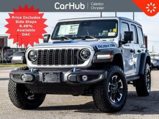 
Sturdy and dependable, this 2024 Jeep Wrangler 4xe Rubicon 4 Door Sky roof Safety Grp Convenience Grp makes room for the whole team. Tire Specific Low Tire Pressure Warning, SiriusXM Guardian Emergency Sos, Side Impact Beams, Rear Child Safety Locks, Park View Back-Up Camera. Our advertised prices are for consumers (i.e. end users) only.

 

Know the Jeep Wrangler 4xe Rubicon 4Door 4x4 is Protecting Your Most Precious Cargo 
Outboard Front Lap And Shoulder Safety Belts -inc: Rear Centre 3 Point, Height Adjusters and Pretensioners, Forward Collision Warning w/Active Braking, Electronic Stability Control (ESC) And Roll Stability Control (RSC), Dual Stage Driver And Passenger Seat-Mounted Side Airbags, Dual Stage Driver And Passenger Front Airbags, Curtain 1st And 2nd Row Airbags, Collision Mitigation-Front, Airbag Occupancy Sensor, ABS And Driveline Traction Control.

 

Loaded with Additional Options
Sky 1-Touch Power Top $4,495

Convenience Group $1,295

Safety Group $1,095

Silver Zynith $195

Sky 1-Touch Power Top , Rear Window Defroster, Rear Window Wiper w/Washer, Removable Rear Glass Quarter Panels, Park-Sense Rear Park Assist System, Automatic High-Beam Headlamp Control, Blind-Spot/Rear Cross-Path Detection, Heated Steering Wheel, Remote Start System, Front Heated Seats.12V DC Power Outlets and 1 120V AC Power Outlet, Alpine Speakers, Auto On/Off Aero-Composite Led Low/High Beam Daytime Running Headlamps w/Delay-Off, Class II Towing Equipment -inc: Hitch and Trailer Sway Control, Cruise Control w/Steering Wheel Controls, Distance Pacing w/Traffic Stop-Go, Gauges -inc: Speedometer, Odometer, Voltmeter, Oil Pressure, Engine Coolant Temp, Tachometer, Inclinometer, Altimeter, Oil Temperature, Transmission Fluid Temp, Engine Hour Meter, Traction Battery Level, Power/Regen, Trip Odometer and Trip Computer, HD Shock Absorbers, Heavy-Duty Suspension, Power 1st Row Windows w/Driver And Passenger 1-Touch Down, Power Door Locks w/Auto lock Feature, Radio w/Seek-Scan, Clock, Speed Compensated Volume Control, Aux Audio Input Jack, Steering Wheel Controls, Voice Activation, Radio Data System and Uconnect External Memory Control, Proximity Key For Doors And Push Button Start, Uconnect w/12.3 Display, Redundant Digital Speedometer, Smart Device Integration, Voice Activated Dual Zone Front Automatic Air Conditioning, Wheels: 17 x 7.5 Machined w/Black Pockets

 
These options are based on an incoming vehicle, so detailed specs and pricing may differ. Please inquire for more information. 
Drive Happy with CarHub
*** All-inclusive, upfront prices -- no haggling, negotiations, pressure, or games

*** Purchase or lease a vehicle and receive a $1000 CarHub Rewards card for Service

*** All available manufacturer rebates have been applied and included in our sale price

*** Purchase this vehicle fully online on CarHub websites

 
Transparency StatementOnline prices and payments are for finance purchases -- please note there is a $750 finance/lease fee. Cash purchases for used vehicles have a $2,200 surcharge (the finance price + $2,200), however cash purchases for new vehicles only have tax and licensing extra -- no surcharge. NEW vehicles priced at over $100,000 including add-ons or accessories are subject to the additional federal luxury tax. While every effort is taken to avoid errors, technical or human error can occur, so please confirm vehicle features, options, materials, and other specs with your CarHub representative. This can easily be done by calling us or by visiting us at the dealership. CarHub used vehicles come standard with 1 key. If we receive more than one key from the previous owner, we include them with the vehicle. Additional keys may be purchased at the time of sale. Ask your Product Advisor for more details. Payments are only estimates derived from a standard term/rate on approved credit. Terms, rates and payments may vary. Prices, rates and payments are subject to change without notice. Please see our website for more details.
 

