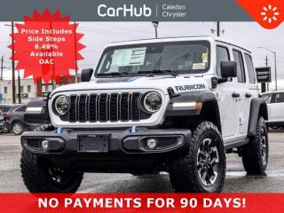 New 2024 Jeep Wrangler 4xe Rubicon 4 Door Sky roof Safety Grp 12.3