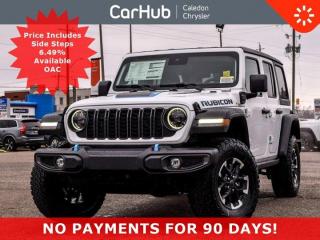 
This Jeep Wrangler 4xe Rubicon 4x4 has a dependable Intercooled Turbo Gas/Electric I-4 2.0 L/122 engine powering this Automatic transmission. TRANSMISSION: 8-SPEED TORQUEFLITE AUTO PHEV (STD), SAFETY GROUP -inc: Park-Sense Rear Park Assist System, Automatic High-Beam Headlamp Control, Blind-Spot/Rear Cross-Path Detection, QUICK ORDER PACKAGE 29V RUBICON -inc: Engine: 2.0L DOHC I-4 DI Turbo PHEV, Transmission: 8-Speed TorqueFlite Auto PHEV, ENGINE: 2.0L DOHC I-4 DI TURBO PHEV (STD), CONVENIENCE GROUP -inc: Heated Steering Wheel, Remote Start System, Front Heated Seats. Our advertised prices are for consumers (i.e. end users) only.

 

Helping the Environment With This Jeep Wrangler 4xe Doesnt Mean Giving Up The Latest Options

Black Freedom Top 3-Piece Hardtop $1,895

Convenience Group $1,295

Safety Group $1,095

Hard Top. Heated steering wheel Front heated seats Remote start system, Automatic high--beam headlamp control Park--Sense Rear Park Assist System Blind--Spot Monitoring and Rear Cross--Path Detection, Rear window defroster Rear window wiper with washer, Dual--zone A/C with automatic temperature control Selectable tire fill alert 115--volt auxiliary power outlet Universal garage door opener LED taillamps LED fog lamps LED reflector headlamps Daytime running lights with LED accents A/C power panel inverter (PHEV) EV/PHEV Vehicle to Load, 4:1 Rock--Trac HD Full Time 4WD System, Forward Collision Warning Plus with Active Braking Adaptive Cruise Control with Stop Electronic Stability Control 4-- and 7--pin wiring harness Class II hitch receiver 4 auxiliary switches Off--Road Plus mode Corning Gorilla glass Supplemental front seat--mounted side air bags Supplemental side air bags Advanced multistage front air bags Rear seat reminder alert Power, heated exterior mirrors Automatic headlamps Remote proximity keyless entry Security alarm Park View Rear Back--Up Camera Transmission skid plate Fuel tank skid plate shield Transfer case skid plate shield Torx tool kit for top and door removal Uconnect 5W with 12.3--inch display SiriusXM w/ 360L on--demand content Media hub with USB port and auxiliary input jack 8--speaker sound system with overhead sound bar Google Android Auto Apple CarPlay capable Off--Road Information Pages SOS call and Roadside Assistance call Steering wheel--mounted audio controls, Adaptive Cruise Control, with Stop,

 

These options are based on an incoming vehicle, so detailed specs and pricing may differ. Please inquire for more information

 

Drive Happy with CarHub
*** All-inclusive, upfront prices -- no haggling, negotiations, pressure, or games

*** Purchase or lease a vehicle and receive a $1000 CarHub Rewards card for Service

*** All available manufacturer rebates have been applied and included in our sale price

*** Purchase this vehicle fully online on CarHub websites

 
Transparency StatementOnline prices and payments are for finance purchases -- please note there is a $750 finance/lease fee. Cash purchases for used vehicles have a $2,200 surcharge (the finance price + $2,200), however cash purchases for new vehicles only have tax and licensing extra -- no surcharge. NEW vehicles priced at over $100,000 including add-ons or accessories are subject to the additional federal luxury tax. While every effort is taken to avoid errors, technical or human error can occur, so please confirm vehicle features, options, materials, and other specs with your CarHub representative. This can easily be done by calling us or by visiting us at the dealership. CarHub used vehicles come standard with 1 key. If we receive more than one key from the previous owner, we include them with the vehicle. Additional keys may be purchased at the time of sale. Ask your Product Advisor for more details. Payments are only estimates derived from a standard term/rate on approved credit. Terms, rates and payments may vary. Prices, rates and payments are subject to change without notice. Please see our website for more details.
