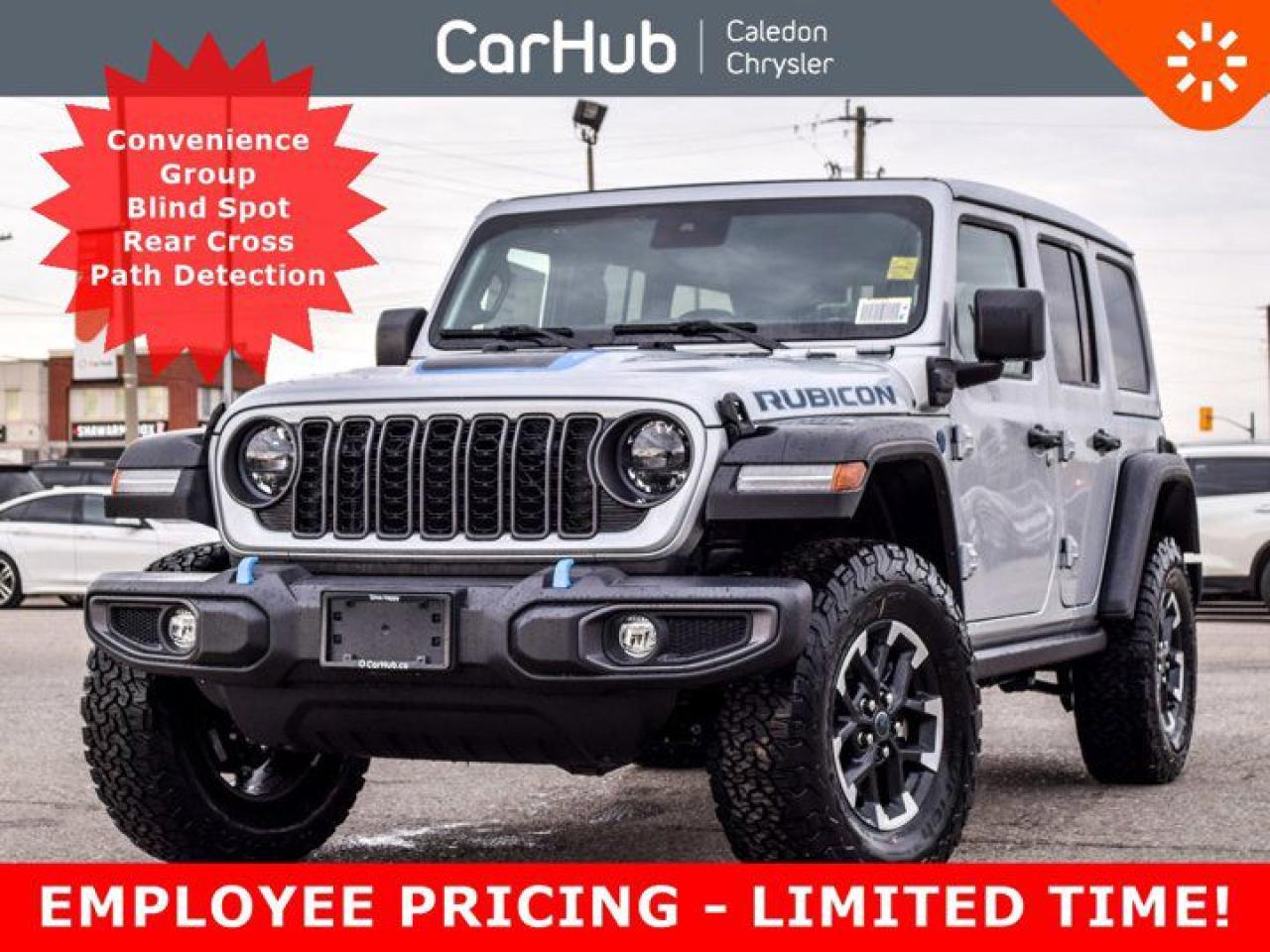 New 2024 Jeep Wrangler 4xe Rubicon 4 Door Sky roof Safety Grp 12.3