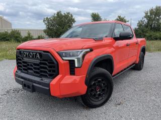 Used 2022 Toyota Tundra TRD PRO CrewMax 4WD Hybrid, Easy Financing for sale in Ottawa, ON