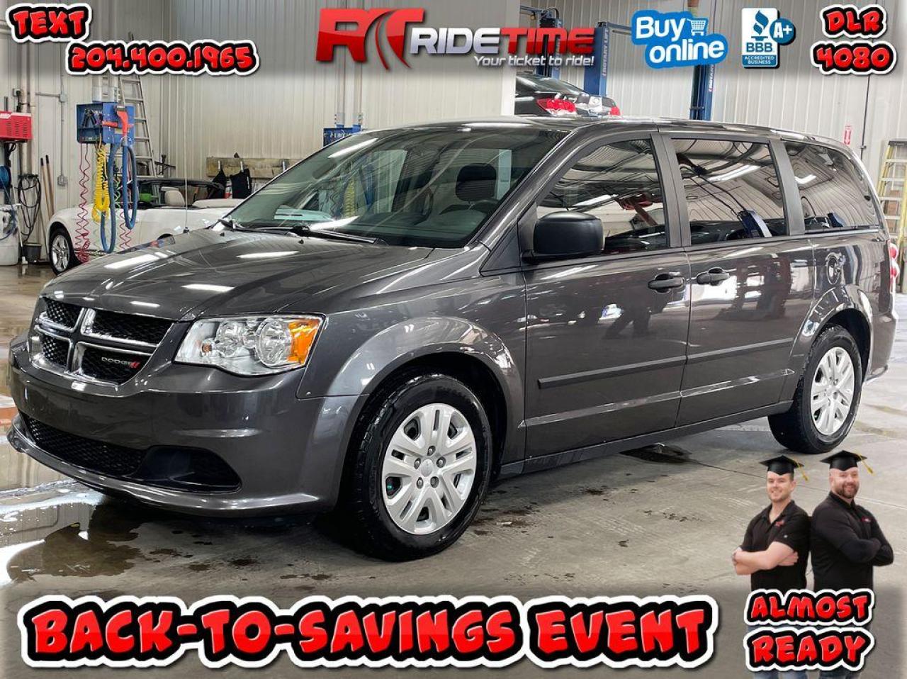 Used 2016 Dodge Grand Caravan CANADA VALUE PACKAGE for sale in Winnipeg, MB