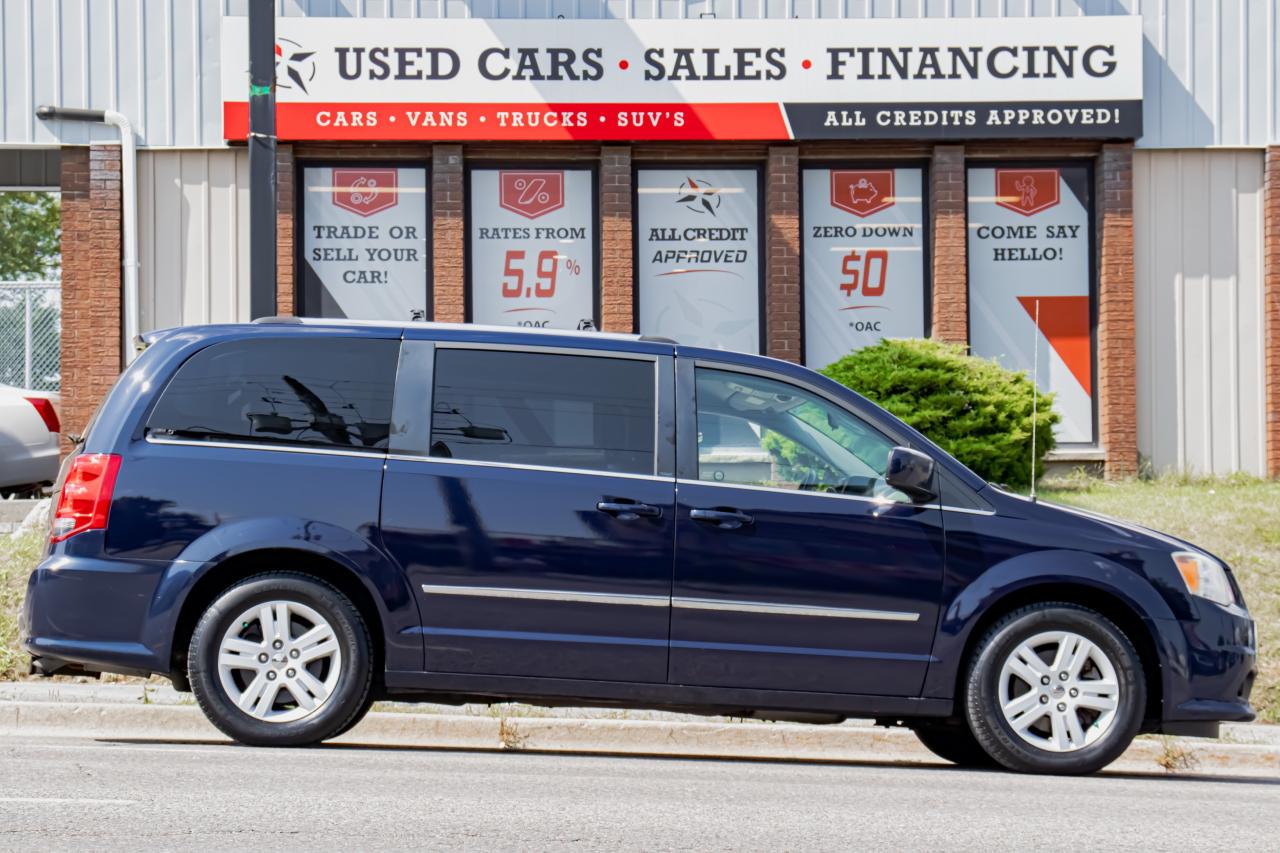 Used 2012 Dodge Grand Caravan Crew Plus | Leather | Dual DVD | Nav | Cam | Tints for sale in Oshawa, ON