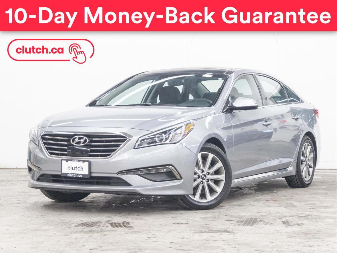 Used 2016 Hyundai Sonata Limited w/ Bluetooth, Backup Cam, Adaptive Cruise, Nav for sale in Toronto, ON