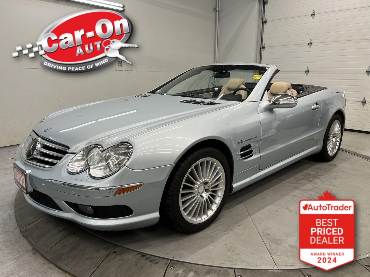 Used 2003 Mercedes-Benz SL-Class SL55 AMG| 493HP V8 |MASSAGE SEATS |ADAPTIVE CRUISE for sale in Ottawa, ON