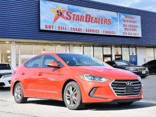 Used 2017 Hyundai Elantra HEATED SEATS, STEERING WHEEL WE FINANCE ALL CREDIT for sale in London, ON